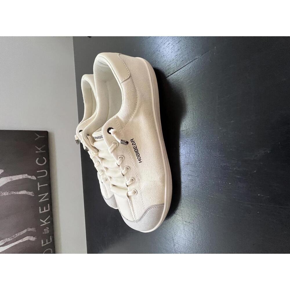 Hobibear Tan/Cream Canvas Barefoot Shoes - US 10